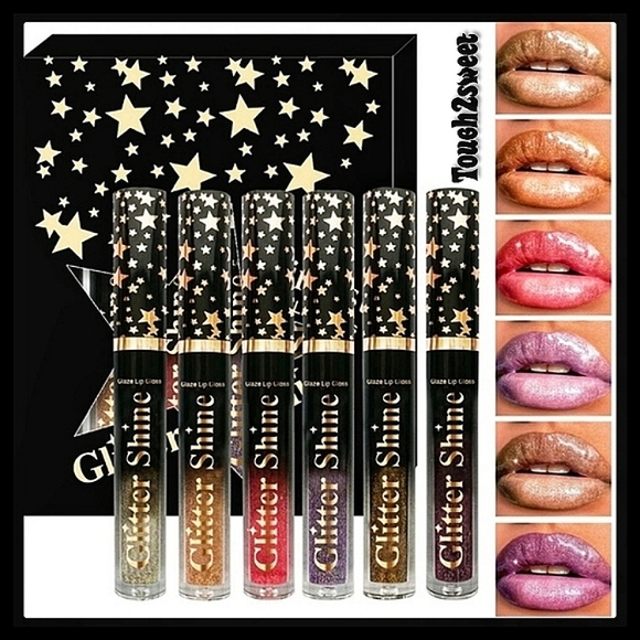 Tough2sweet Other - 🆕GLITTER GLAZE HIGH SHINE LIPGLOSS BOXED SET OF 6
